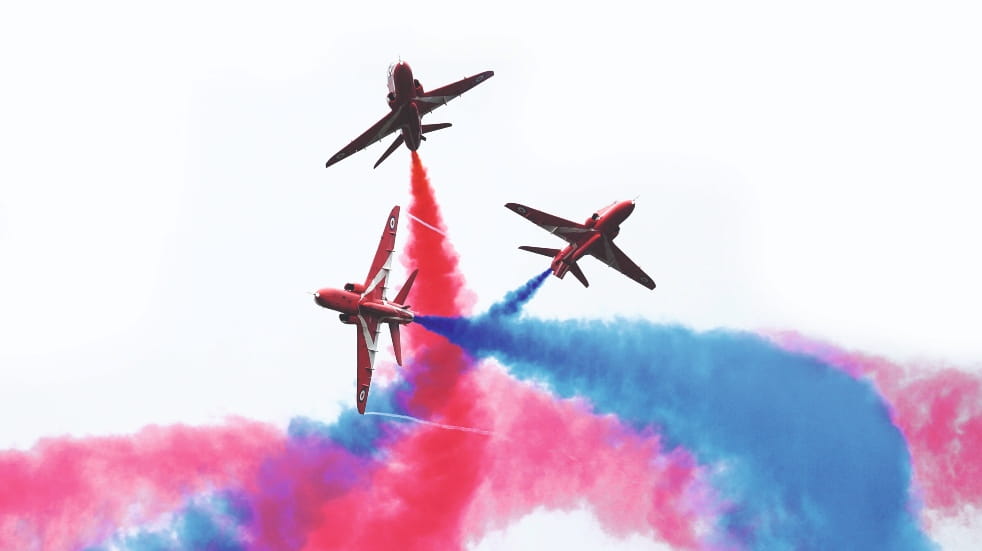 red arrows bournemouth air show